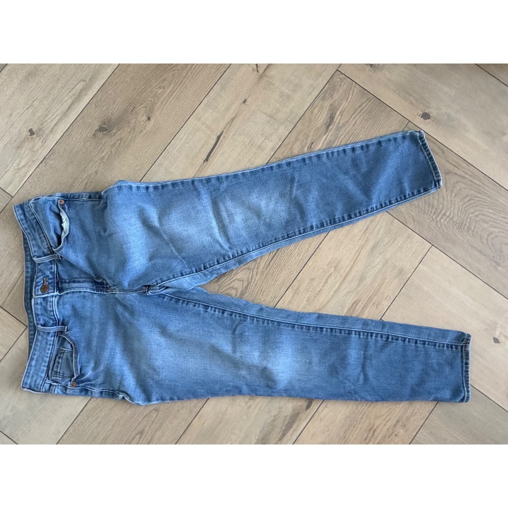 Old Navy Pop Icon Skinny Jeans Womens 8 Short Medium Wash Denim Stretch Pants
